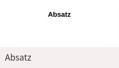 Absatz