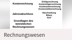 Rechnungswesen